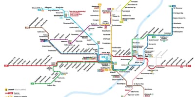 வரைபடம் முனிச் டிராம்