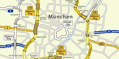 Munchen மோதிரம் வரைபடம்