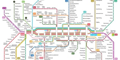 U-bahn munchen வரைபடம்