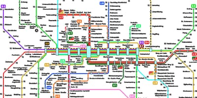 வரைபடம் munchen மெட்ரோ